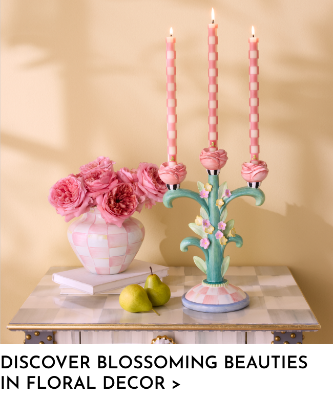 Discover blossoming beauties in floral decor